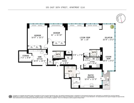 The 155 Condominium, 155 East 38th Street, #12K