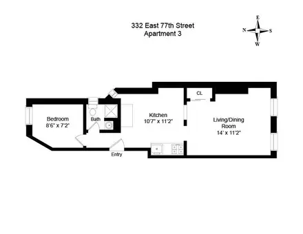 332 East 77th Street, #3