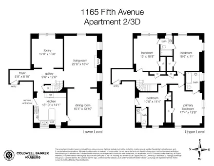 1165 Fifth Avenue, #23D