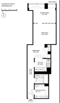 Seaport South, 130 Water Street, #8H