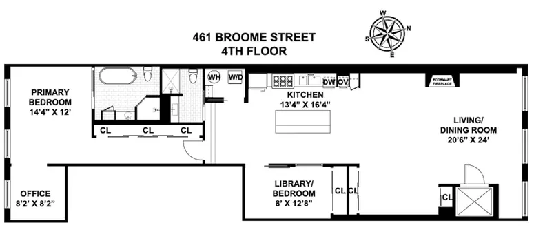461 Broome Street, #4