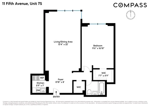 The Brevoort, 11 Fifth Avenue, #7S