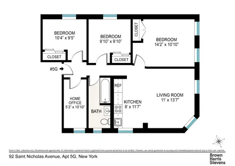 92 Saint Nicholas Avenue, #5G