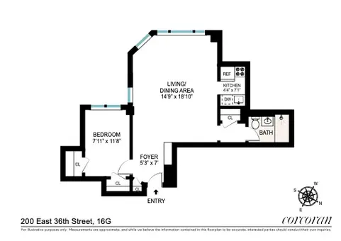 200 East 36th Street, #16G