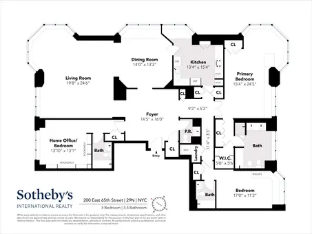 Bristol Plaza, 200 East 65th Street, #29N