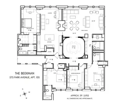 The Beekman, 575 Park Avenue, #105