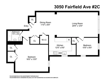 3050 Fairfield Avenue, #2C