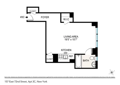 Le Bourgogne, 157 East 72nd Street, #3C