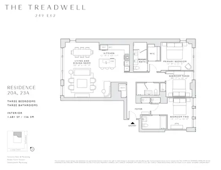 The Treadwell, 249 East 62nd Street, #20A