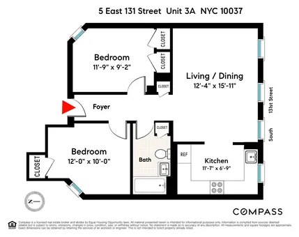 5 East 131st Street, #3A