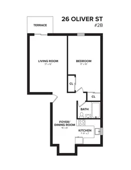 26 Oliver Street, #2B