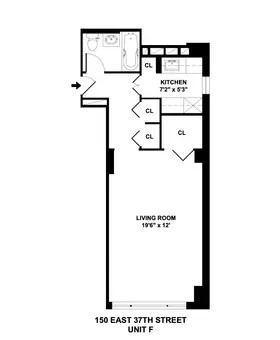 150 East 37th Street, #2F