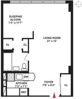 The John Adams, 101 West 12th Street, #9O