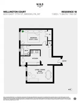 Wellington Court, 800 East 17th Street, #1B