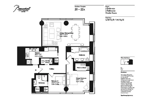 Baccarat Hotel & Residences, 20 West 53rd Street, #21A