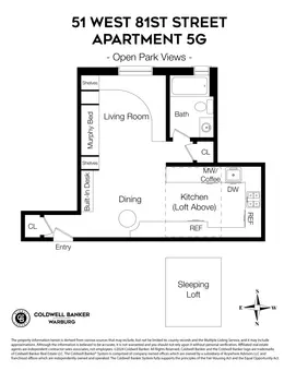 Galaxy 51, 51 West 81st Street, #5G