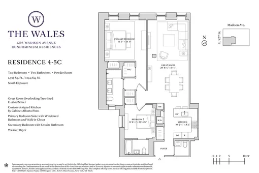 The Wales, 1295 Madison Avenue, #5C