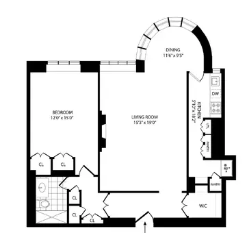 Rockefeller Apartments, 17 West 54th Street, #6CC