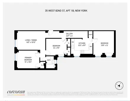 35 West 82nd Street, #1B