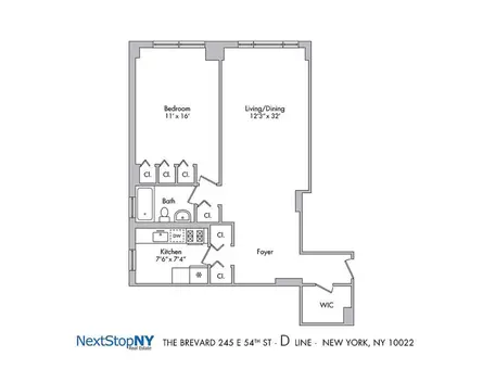 The Brevard, 245 East 54th Street, #11D