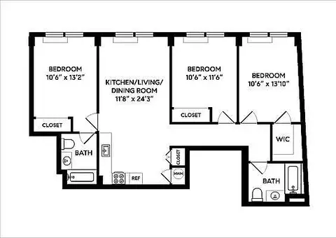 83-15 Parsons Boulevard, #3F