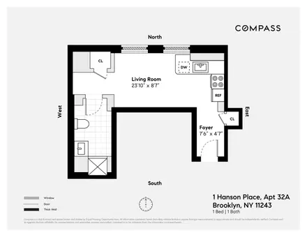 1 Hanson Place, #32A