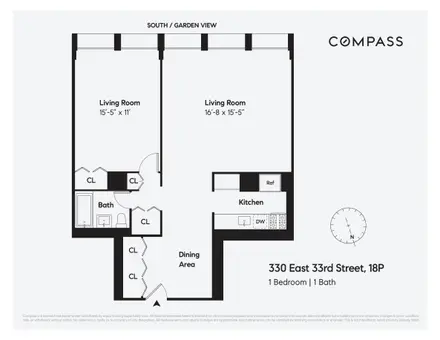 Kips Bay Towers, 330 East 33rd Street, #18P