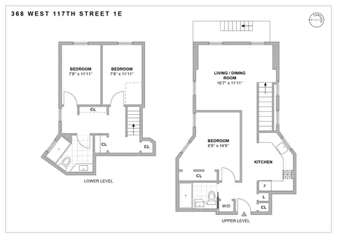 Morningside Court Condos, 364 West 117th Street, #1E