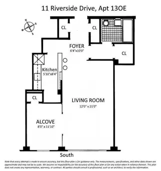The Schwab House, 11 Riverside Drive, #13OE
