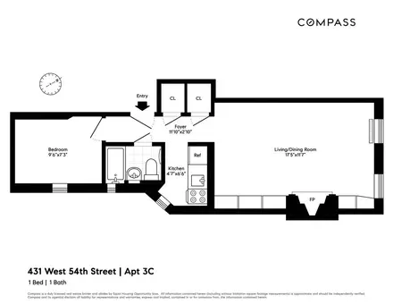 431 West 54th Street, #3C