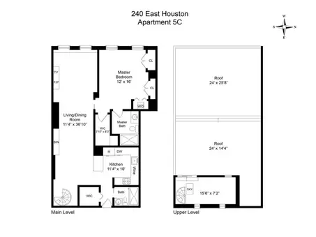 Houston Place Condominium, 240 East Houston Street, #5C