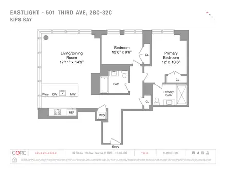 Eastlight, 501 Third Avenue, #28C