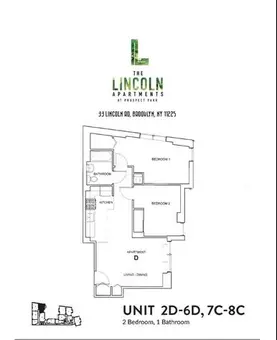 The Lincoln Apartments, 510 Flatbush Avenue, #4D