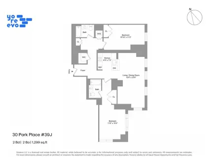 The Four Seasons Private Residences, 30 Park Place, #39J