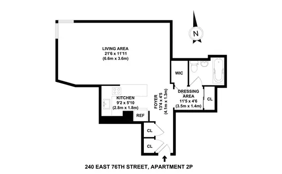 The Eastmore, 240 East 76th Street, #2P