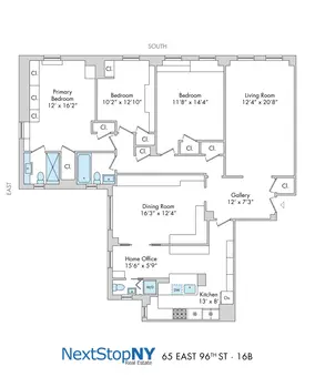 The Gatsby, 65 East 96th Street, #16B