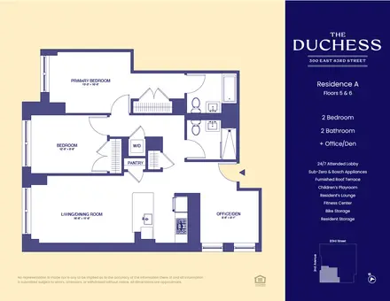 The Duchess, 300 East 83rd Street, #5A