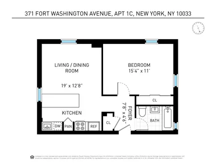 371 Fort Washington Avenue, #1C