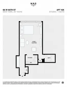 65 West 55th Street, #7K