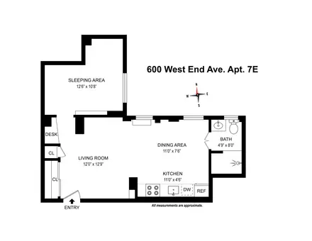 600 West End Avenue, #7E