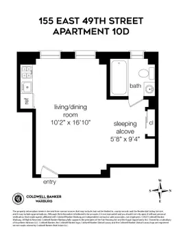 155 East 49th Street, #10D