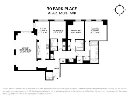 The Four Seasons Private Residences, 30 Park Place, #60B