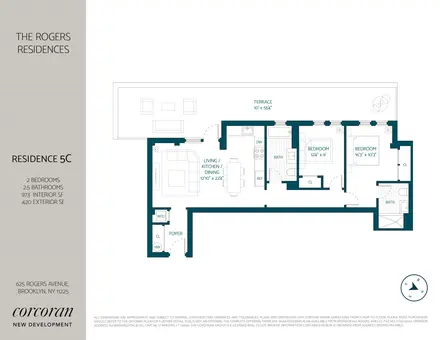 The Rogers Residences, 625 Rogers Avenue, #5C