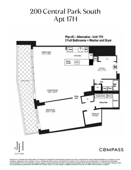 200 Central Park South, #17H