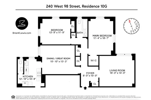 The Sabrina, 241 West 97th Street, #10G