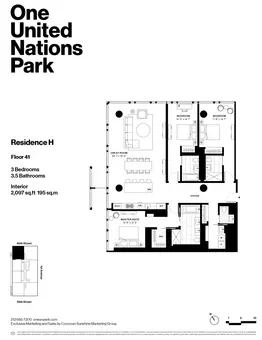 One United Nations Park, 695 First Avenue, #41H