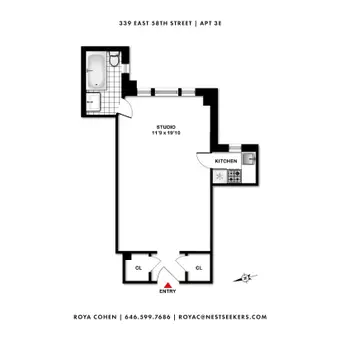 339 East 58th Street, #3E