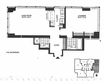 The Waterford, 300 East 93rd Street, #9E