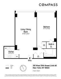 Presidential Towers, 315 West 70th Street, #6E