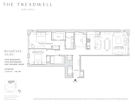 The Treadwell, 249 East 62nd Street, #8A